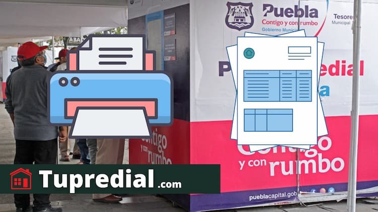 Como descargar e imprimir boleta predial Puebla